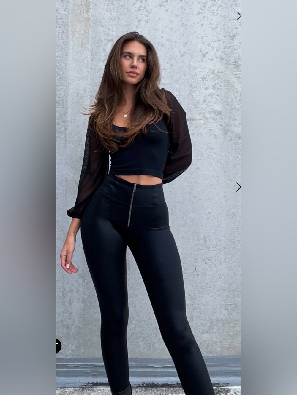 Freddy Luxe Shimmer High-Waist Pants